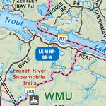 Backroad Mapbooks CCON97 Noëlville - Cottage Country Ontario Topo bundle exclusive