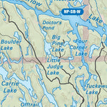 Backroad Mapbooks CCON97 Noëlville - Cottage Country Ontario Topo bundle exclusive