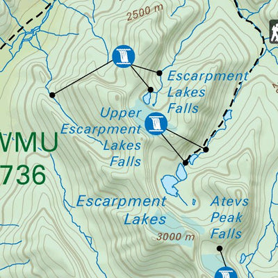 Backroad Mapbooks CEAB02 Bow Lake - Central Alberta Topo digital map