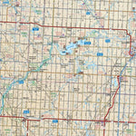 Backroad Mapbooks CEAB05 Innisfail - Central Alberta Topo digital map