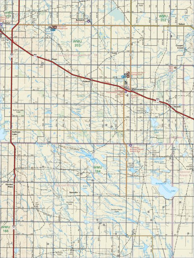 Backroad Mapbooks CEAB09 Coronation - Central Alberta Topo digital map