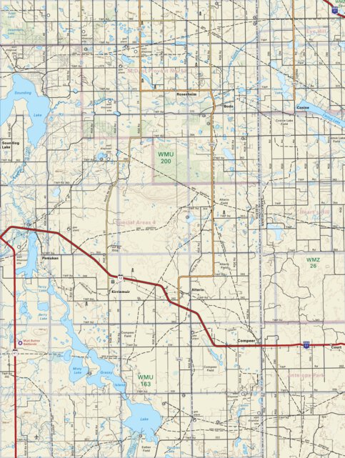 CEAB11 Compeer - Central Alberta Topo Map by Backroad Mapbooks | Avenza ...