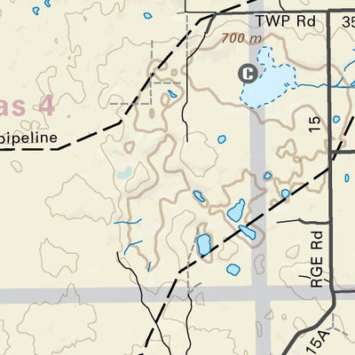 Backroad Mapbooks CEAB11 Compeer - Central Alberta Topo digital map