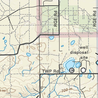 Backroad Mapbooks CEAB11 Compeer - Central Alberta Topo digital map