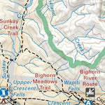 Backroad Mapbooks CEAB14 Nordegg - Central Alberta Topo digital map