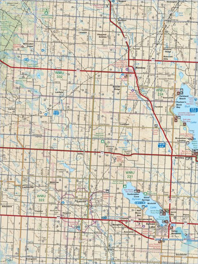 Backroad Mapbooks CEAB17 Sylvan Lake - Central Alberta Topo digital map