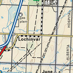 Backroad Mapbooks CEAB18 Red Deer - Central Alberta Topo digital map