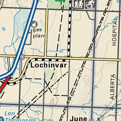 Backroad Mapbooks CEAB18 Red Deer - Central Alberta Topo digital map