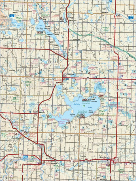 Backroad Mapbooks CEAB19 Stettler - Central Alberta Topo digital map
