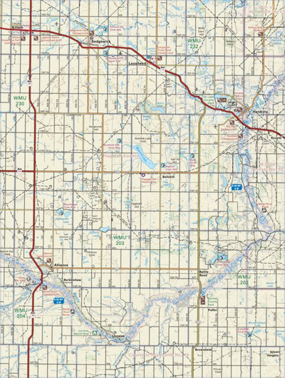 Backroad Mapbooks CEAB21 Hardisty - Central Alberta Topo digital map