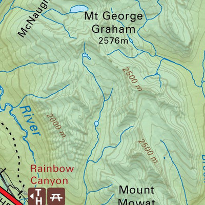 Backroad Mapbooks CEAB24 Amethyst Lakes - Central Alberta Topo digital map