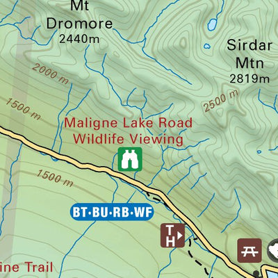 Backroad Mapbooks CEAB25 Jasper - Central Alberta Topo digital map