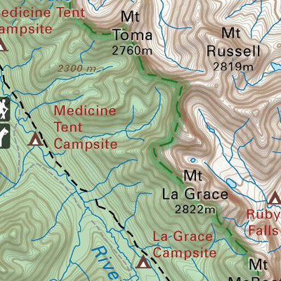 CEAB26 Cadomin-Coalspur - Central Alberta Topo Preview 3