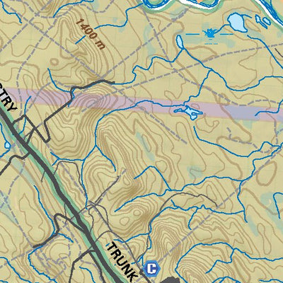 Backroad Mapbooks CEAB27 Coal Valley - Central Alberta Topo bundle exclusive
