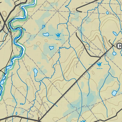 Backroad Mapbooks CEAB27 Coal Valley - Central Alberta Topo digital map