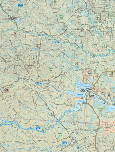 Backroad Mapbooks CEAB28 Brazeau Reservoir - Central Alberta Topo digital map
