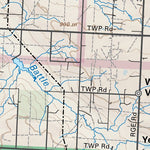 Backroad Mapbooks CEAB30 Winfield - Central Alberta Topo digital map