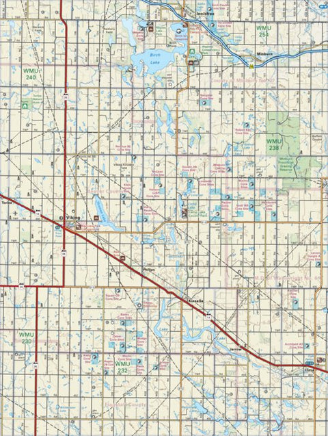 Backroad Mapbooks CEAB34 Viking - Central Alberta Topo digital map