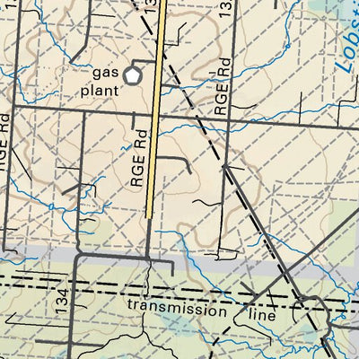 Backroad Mapbooks CEAB42 McLeod Valley - Central Alberta Topo digital map