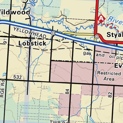 Backroad Mapbooks CEAB43 Chip Lake - Central Alberta Topo bundle exclusive