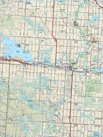 Backroad Mapbooks CEAB43 Chip Lake - Central Alberta Topo digital map