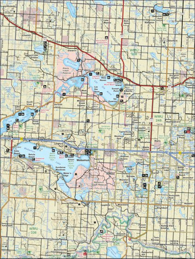 Backroad Mapbooks CEAB44 Wabamun - Central Alberta Topo bundle exclusive