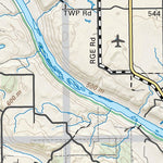 Backroad Mapbooks CEAB50 Marwayne - Central Alberta Topo digital map