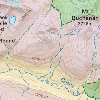 Backroad Mapbooks CEAB51 Kakwa Falls - Central Alberta Topo digital map