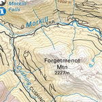 Backroad Mapbooks CEAB51 Kakwa Falls - Central Alberta Topo digital map