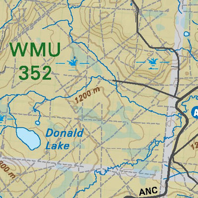 Backroad Mapbooks CEAB54 Cabin Creek - Central Alberta Topo bundle exclusive