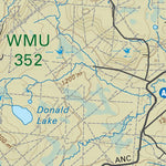 Backroad Mapbooks CEAB54 Cabin Creek - Central Alberta Topo digital map