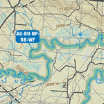 Backroad Mapbooks CEAB55 Grizzly - Central Alberta Topo digital map