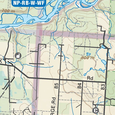 Backroad Mapbooks CEAB58 Mayerthorpe - Central Alberta Topo digital map