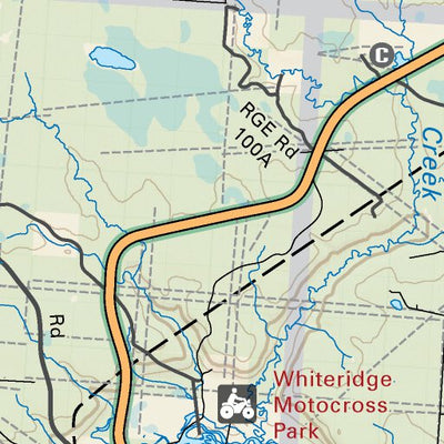 Backroad Mapbooks CEAB58 Mayerthorpe - Central Alberta Topo digital map
