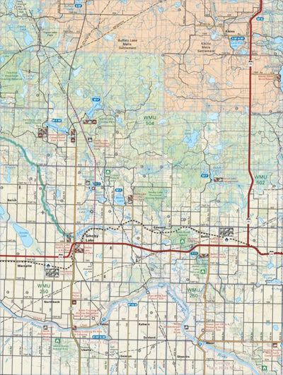 Backroad Mapbooks CEAB62 Smoky Lake - Central Alberta Topo digital map