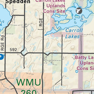 Backroad Mapbooks CEAB63 St Paul - Central Alberta Topo digital map