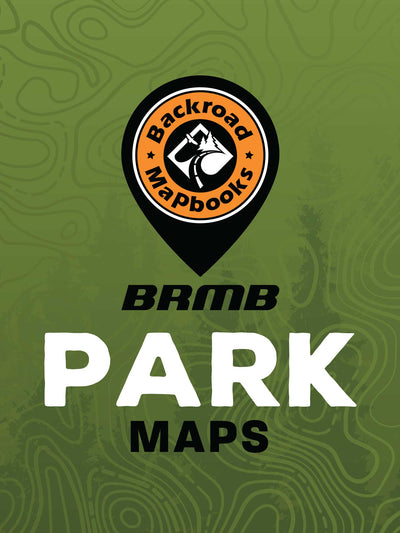 Backroad Mapbooks Cold Fish Lake - Spatsizi Plateau BC Park Adventure Map digital map