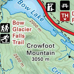 Backroad Mapbooks CRCR13 Wapta Icefield - Canadian Rockies Topo bundle exclusive