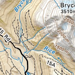 Backroad Mapbooks CRCR17 Columbia Icefield - Canadian Rockies Topo bundle exclusive
