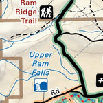 Backroad Mapbooks CRCR20 Ram Falls - Canadian Rockies Topo bundle exclusive