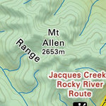 Backroad Mapbooks CRCR31 Cadomin - Canadian Rockies Topo bundle exclusive