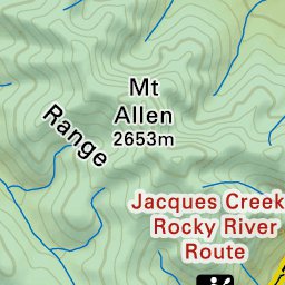 Backroad Mapbooks CRCR31 Cadomin - Canadian Rockies Topo bundle exclusive