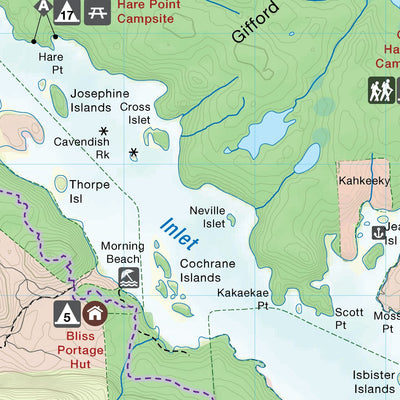 Backroad Mapbooks Desolation Sound BC Adventure Map digital map