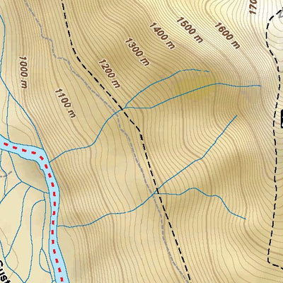 Backroad Mapbooks Grande Cache Area Topo – Willmore Provincial Park digital map