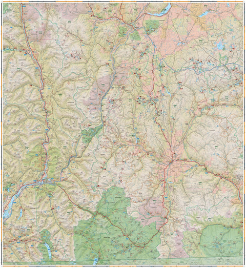 Backroad Mapbooks Hope, Princeton, Merritt Recreation Map 3rd edition digital map