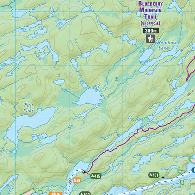 Kawartha Highlands Park Ontario Park Adventure Map Preview 2