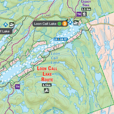 Kawartha Highlands Park Ontario Park Adventure Map Preview 3