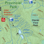 Backroad Mapbooks Kokanee Glacier Provincial Park – BC Park Recreation Map digital map