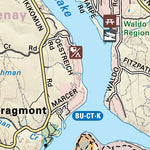 Backroad Mapbooks KRBC07 Lake Koocanusa - Kootenay Rockies BC Topo-2023 digital map