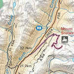 Backroad Mapbooks KRBC11 Slocan Valley - Kootenay Rockies BC Topo-2023 digital map